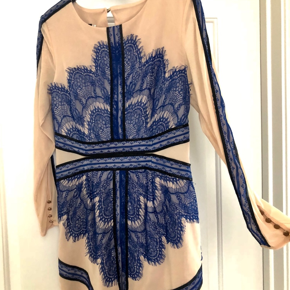 Beautiful blue lace dress